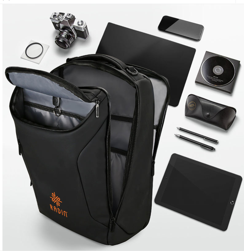 Radin Wien Premium Rucksack mit Tasche